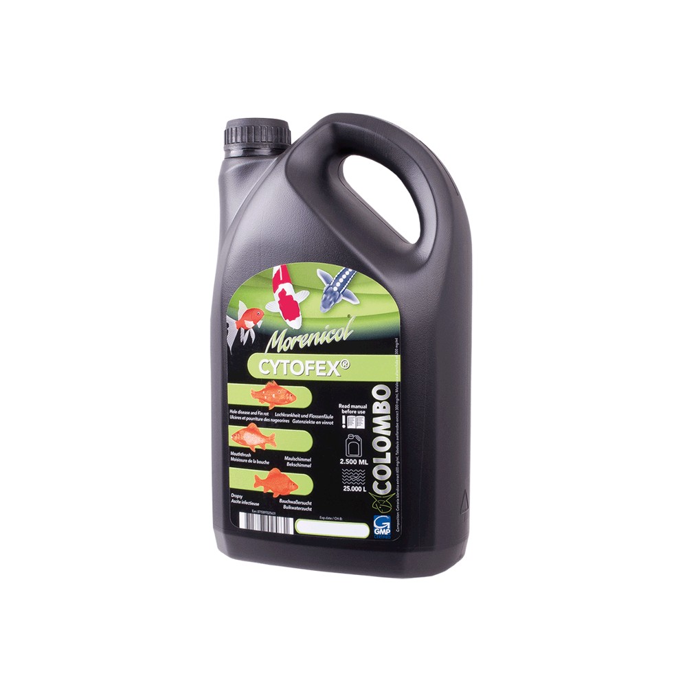 CYTOFEX -ANTI BACTERIAL 2500 ML/25,000L STORE USE ONLY - Colombo | Koi Center Venlo