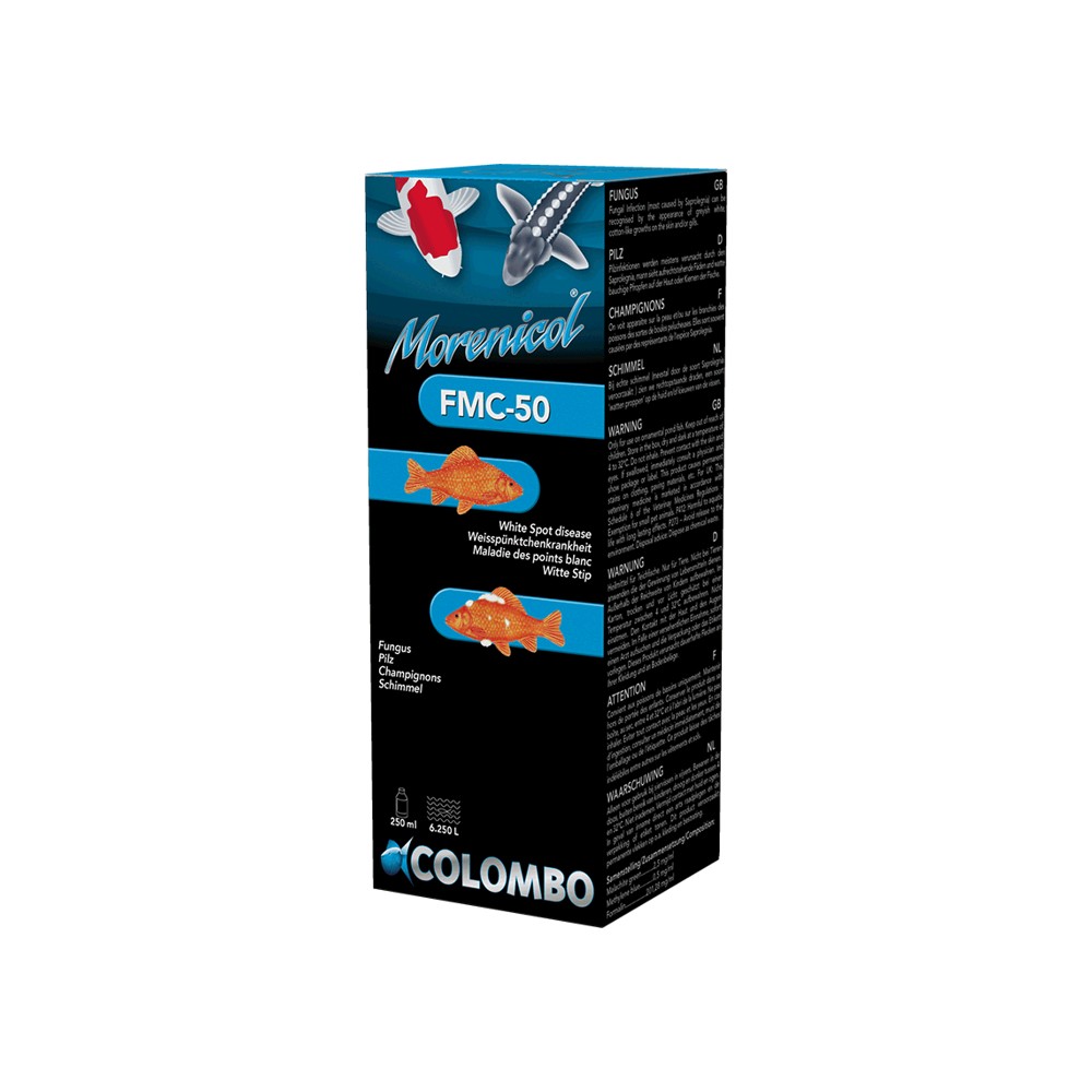 FMC50 ANTI WHITE SPOT 250 ML/6,250 L - Colombo | Koi Center Venlo