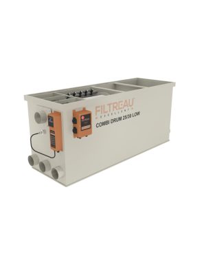 Filtreau Excellent Combi Drum 25/30 LOW In Line GRAVITY of POMPGEVOED - Filtreau | Koi Center Venlo