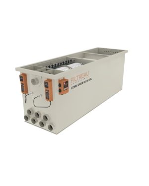 Filtreau Excellent Combi Drum 80/100 XXL In Line GRAVITY of POMPGEVOED - Filtreau | Koi Center Venlo